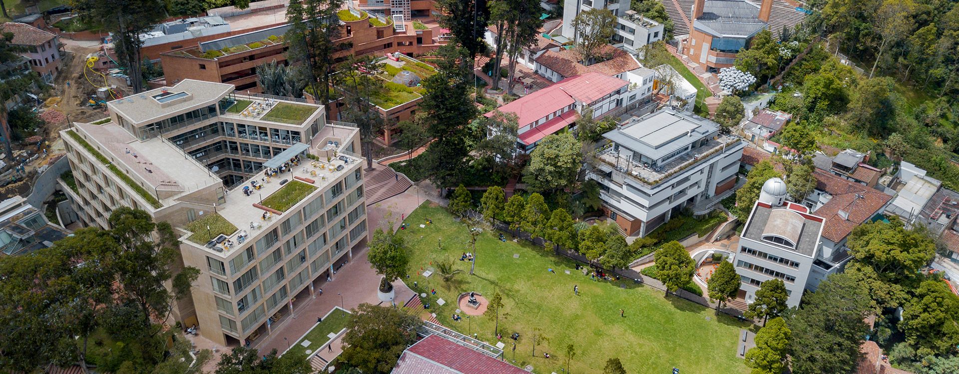 Campus en la Universidad de los Andes